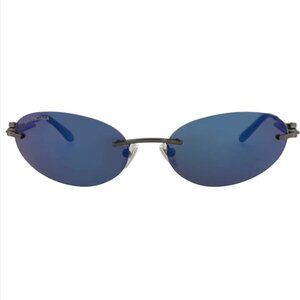 Balenciaga Cat Eye Unisex Sunglasses in Grey-Blue